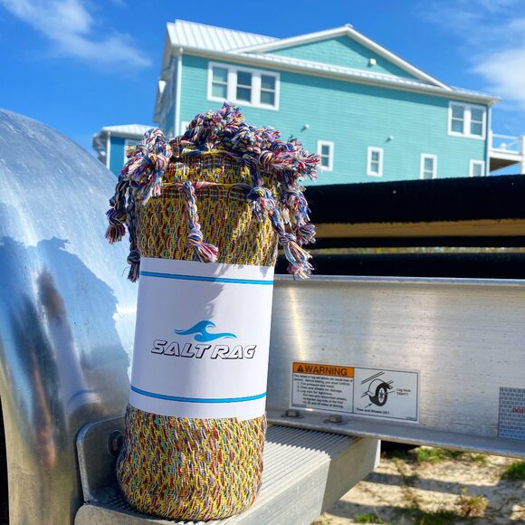 Salt Rag Beach Towel - "Yellow Hippie Rag" [Sand Free Turkish Beach Towel] - Picture 1 of 2